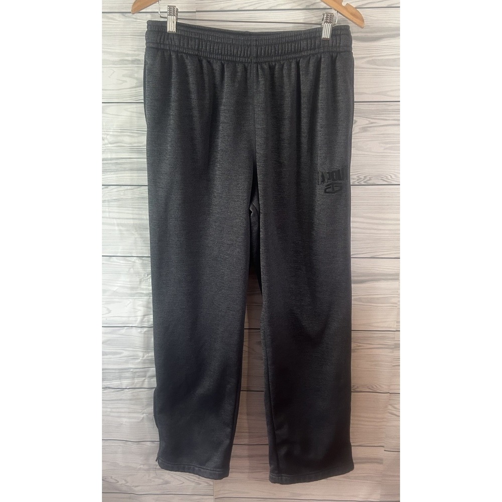 Tapout Men's Size Large L Gray Athletic Workout Sweatpants Fleece Lined J368